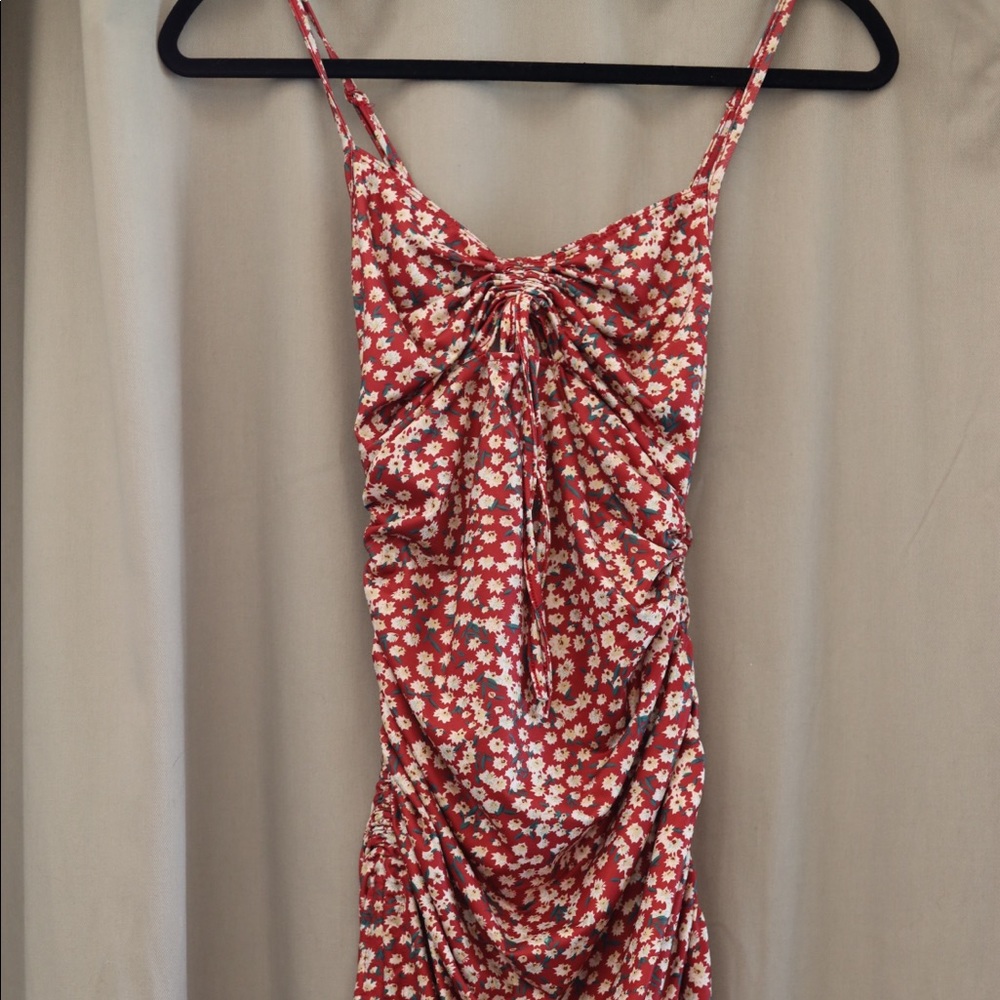 Floral bodycon dress